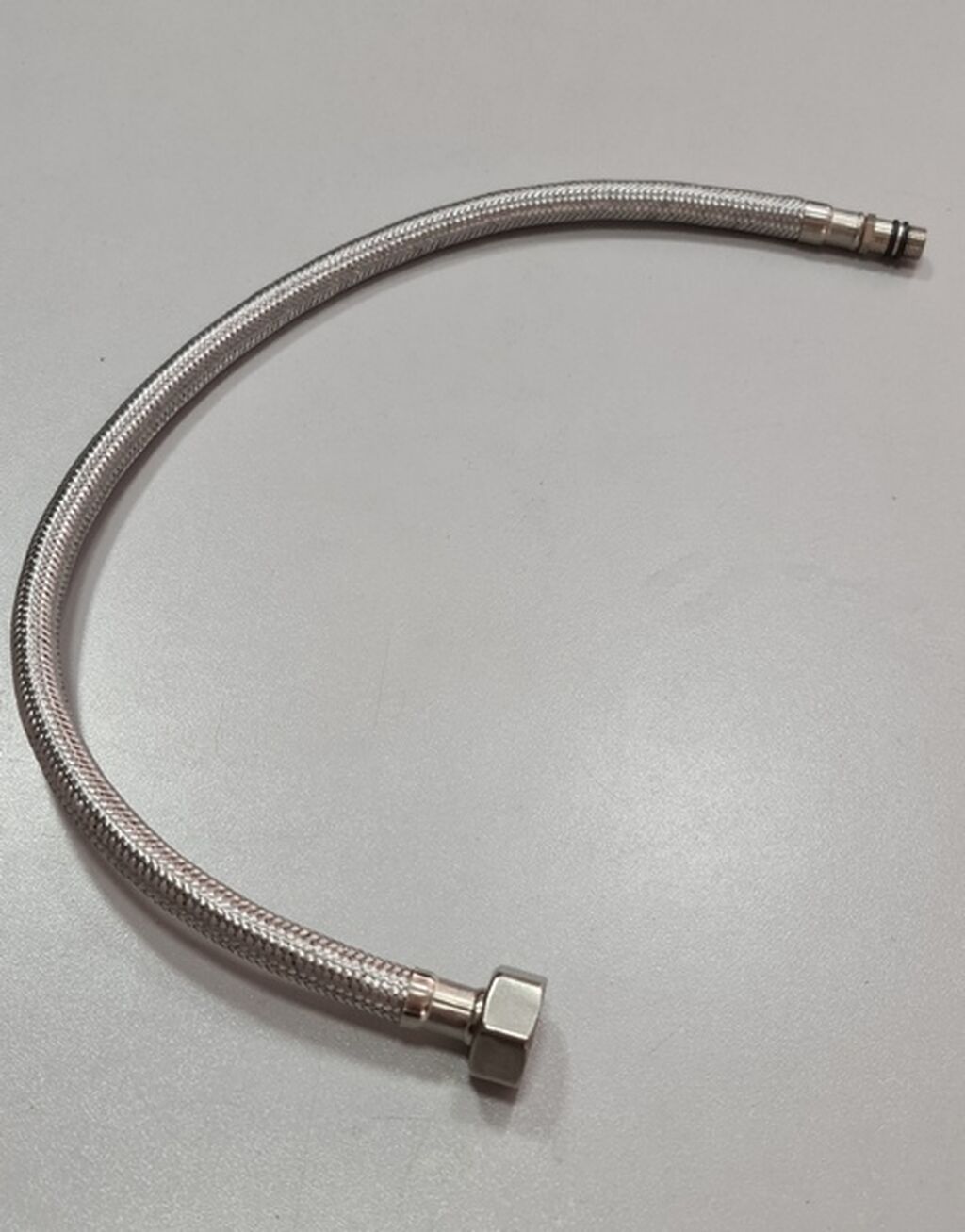 Гибкий плетеный шланг в оплетке для раковин 40 см - Серебро | 50 KGS ...