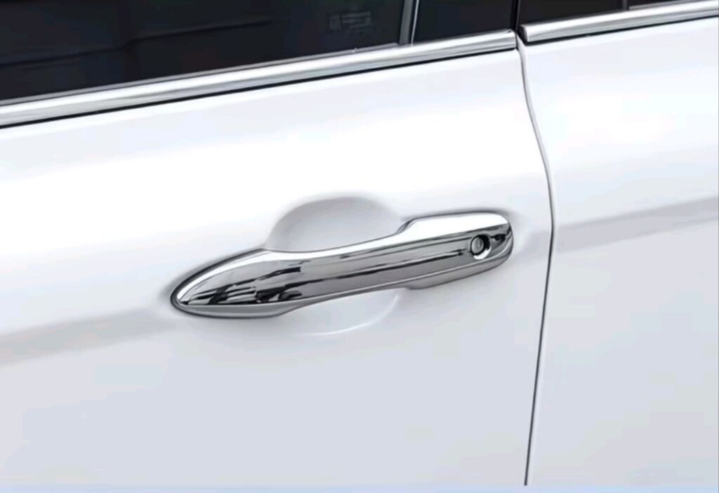 Декоративные накладки На ручки дверей, Пластик, Toyota, 2018 г., Новый, Самовывоз, Бесплатная доставка, Платная доставка: фото 2