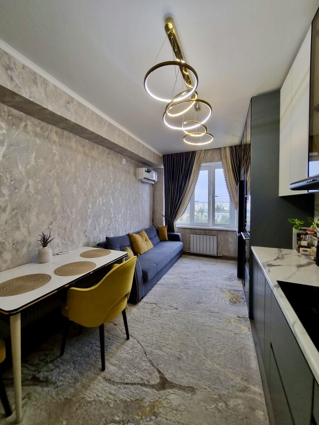 1 комната, 48 м², Тунгуч мкр Элитка, 8 этаж, Евроремонт: фото 7