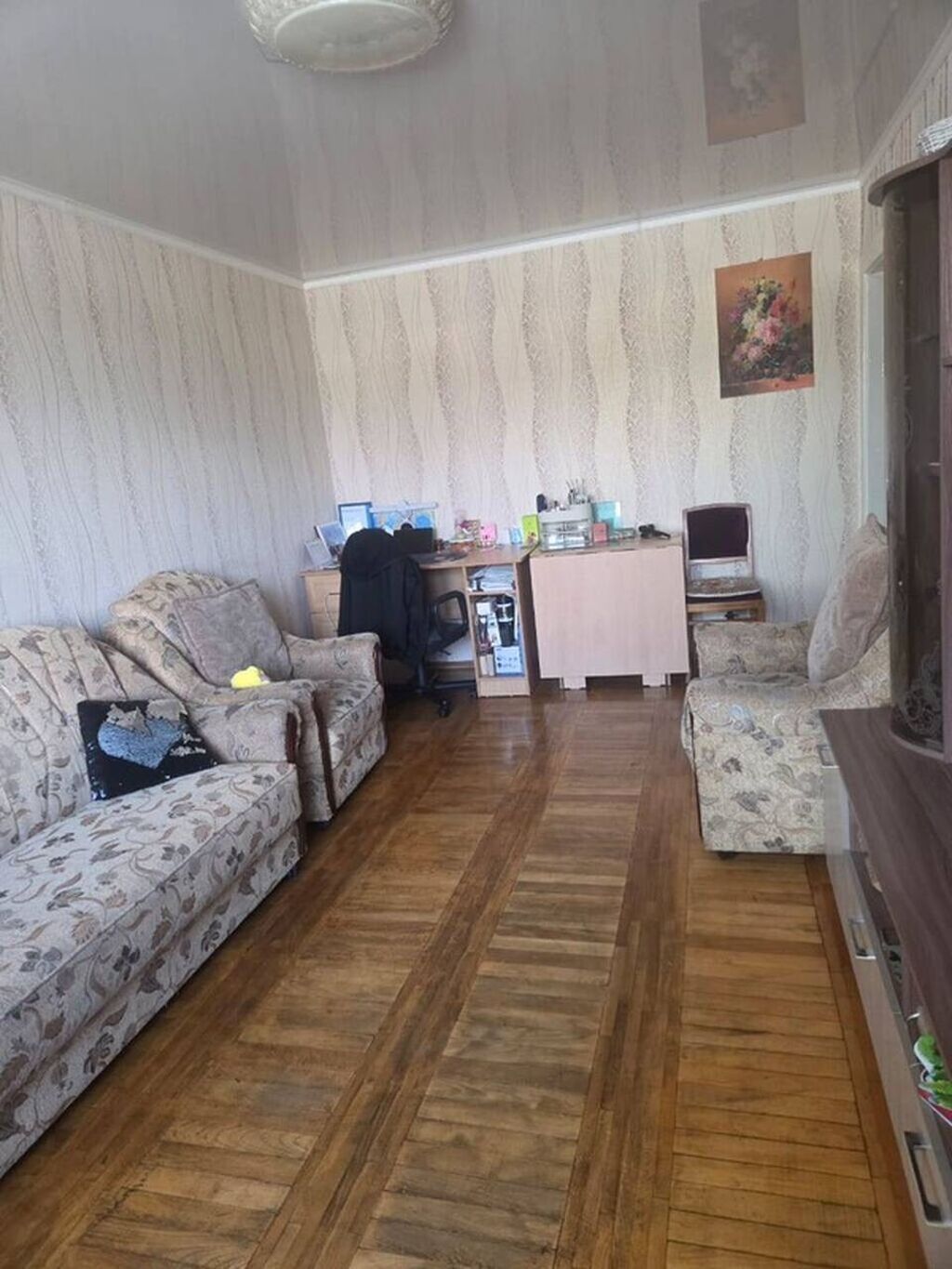 2 комнаты, 42 м², Ата-Тюрк парк 104 серия, 4 этаж, Старый ремонт: фото 8