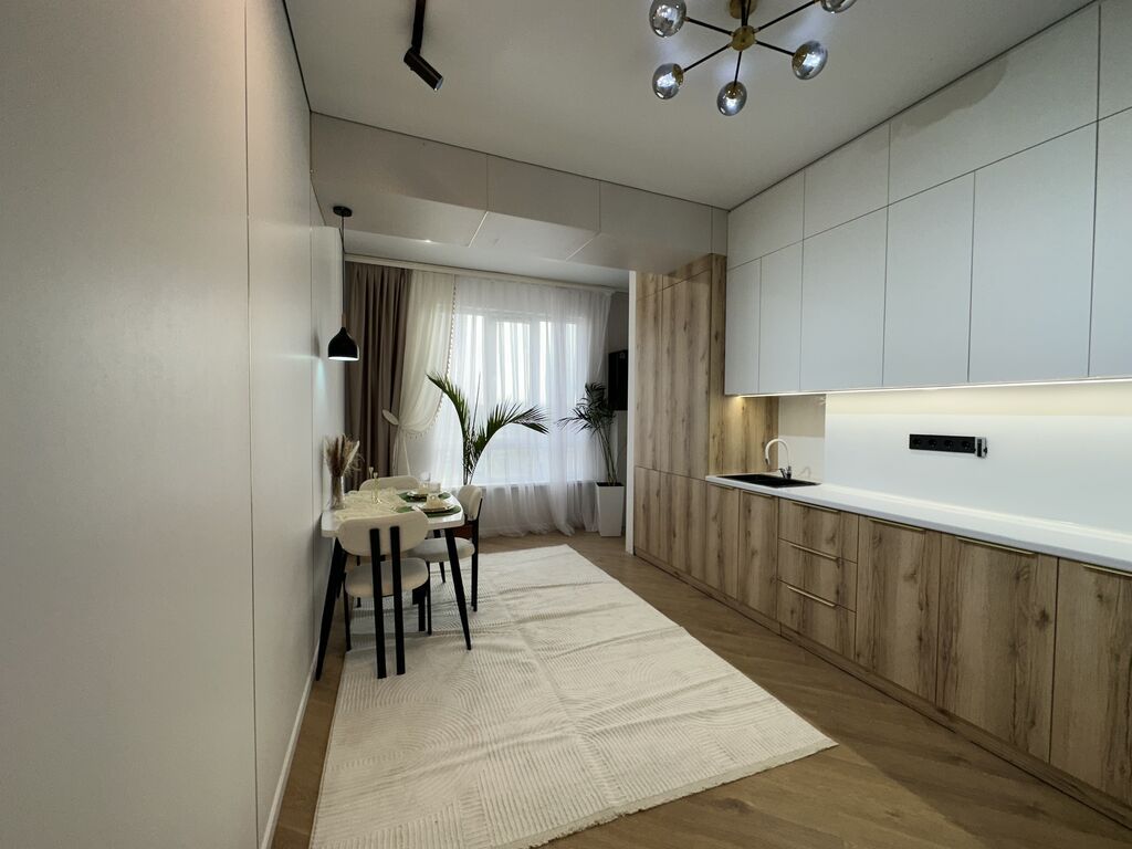 3 комнаты, 63 м², Аламедин-1 мкр Элитка, 12 этаж, Дизайнерский ремонт: фото 6