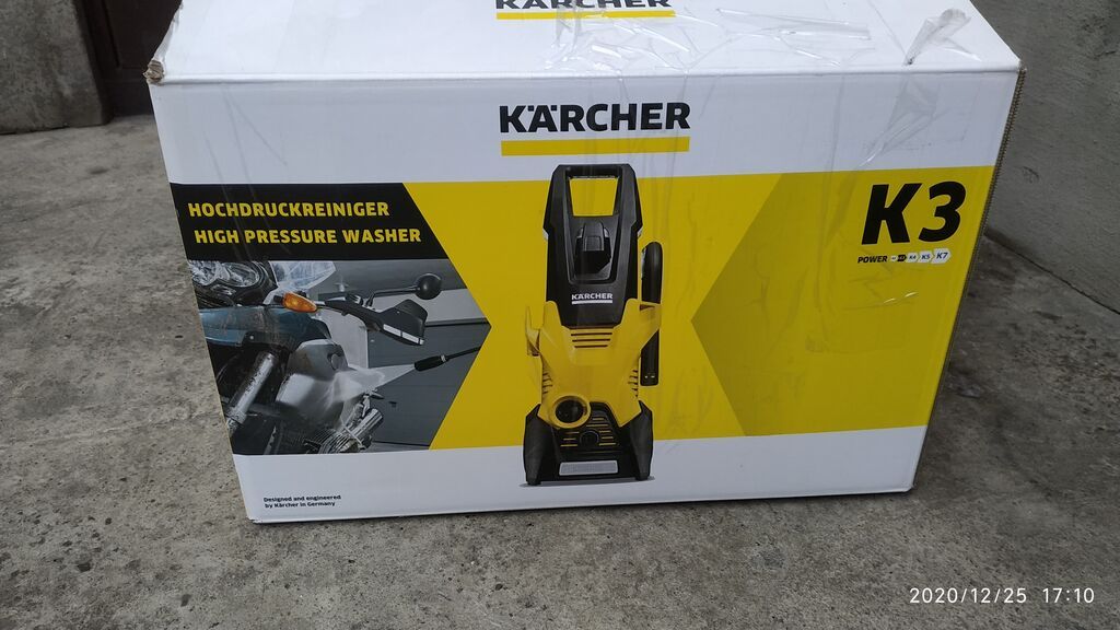 Мойка высокого давления, Новый, Karcher, Электрическая, Самовывоз, Платная доставка: фото 8