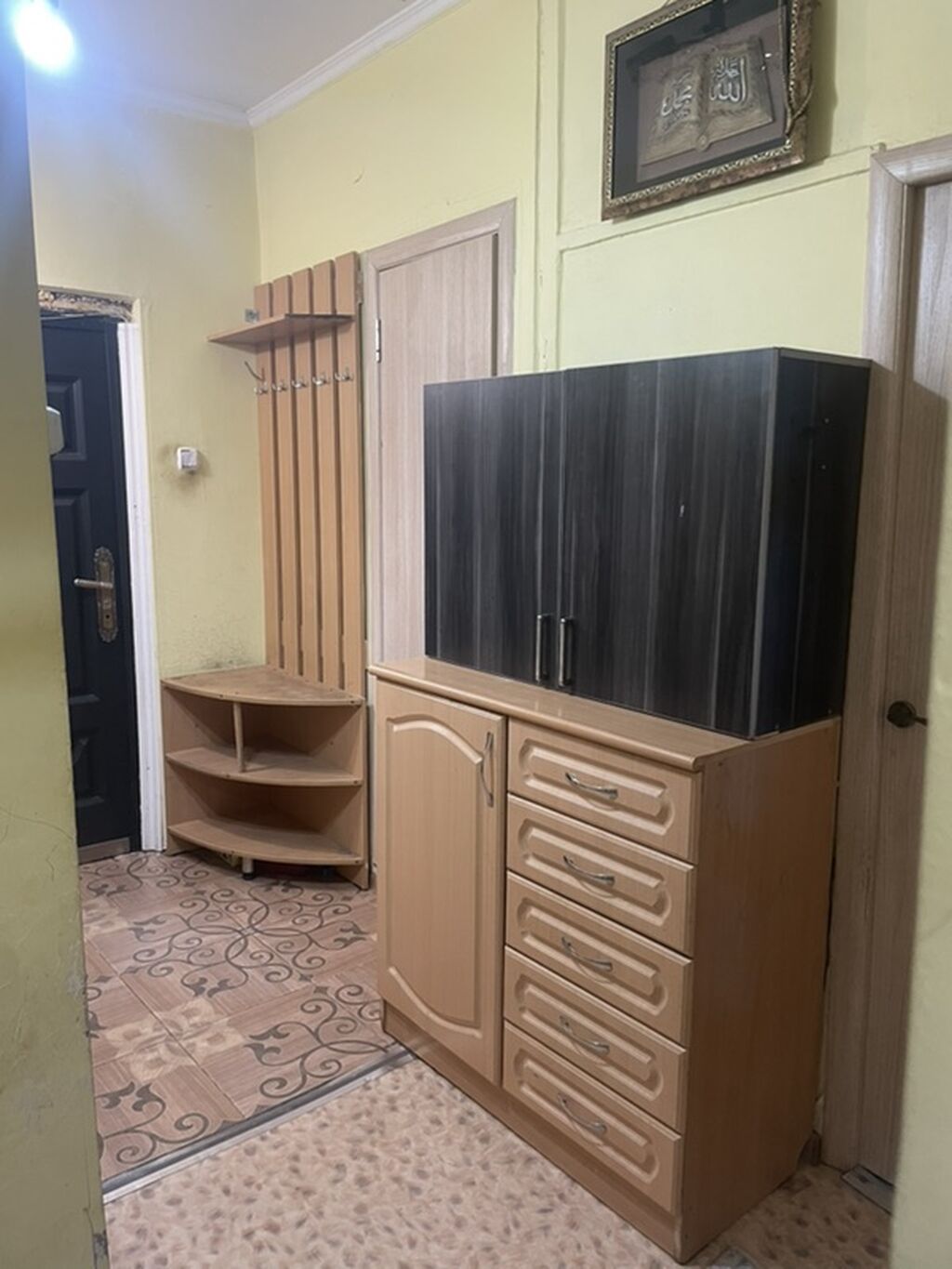 4 комнаты, 92 м², Тунгуч мкр 106 серия улучшенная, 8 этаж, Косметический ремонт: фото 2