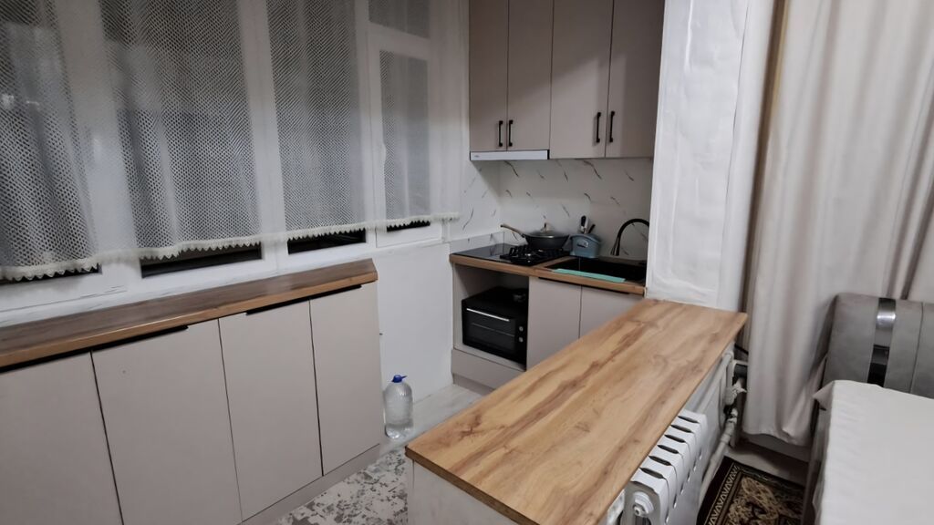 1 комната, 35 м², Аламедин-1 мкр 105 серия, 7 этаж, Евроремонт: фото 5