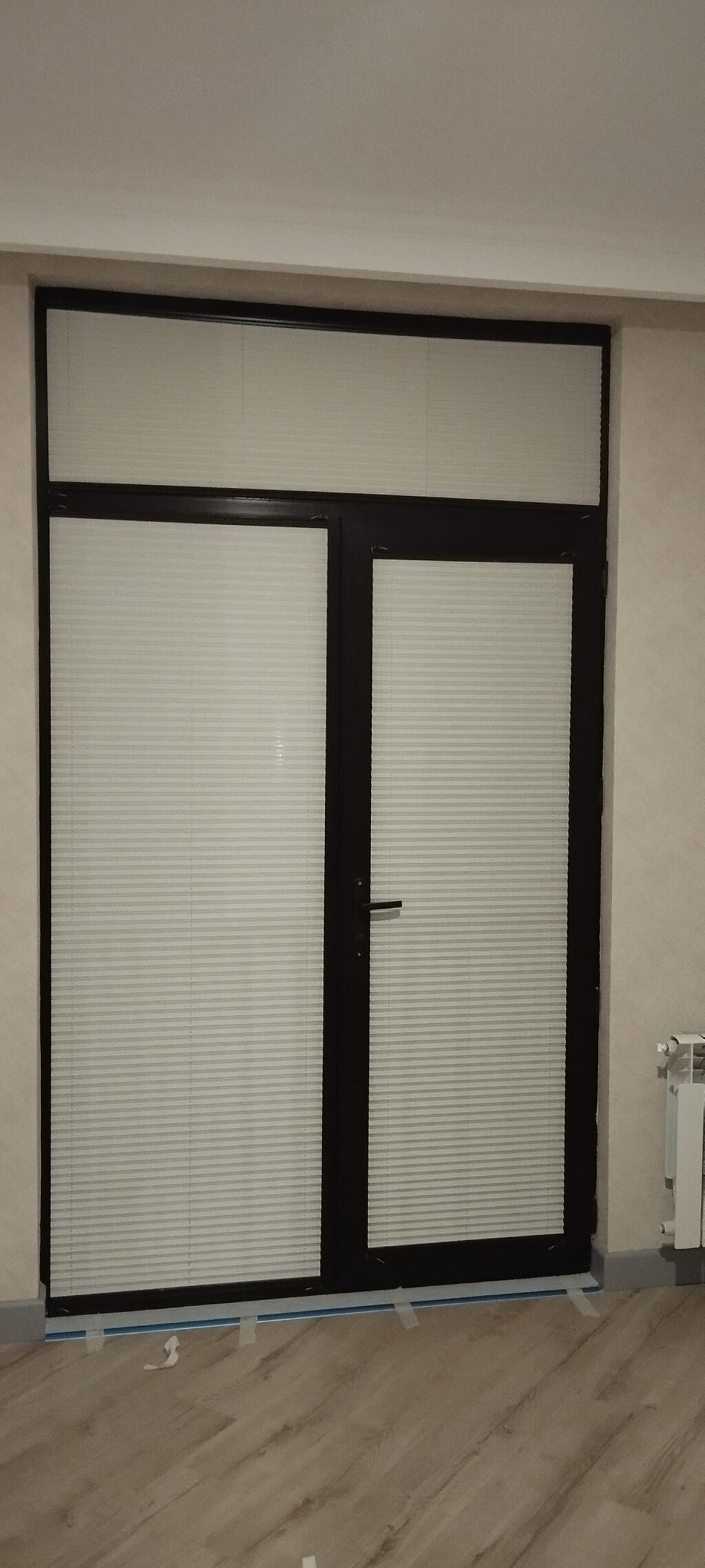 Plisse jalüz pəncərə-balkon qapısı üçün - Model: Plisse tipli jalüz