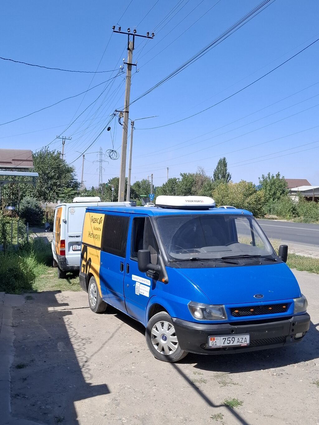 Ford Transit: 2001 г., 2 л, Механика, Дизель, Фургон: фото 4