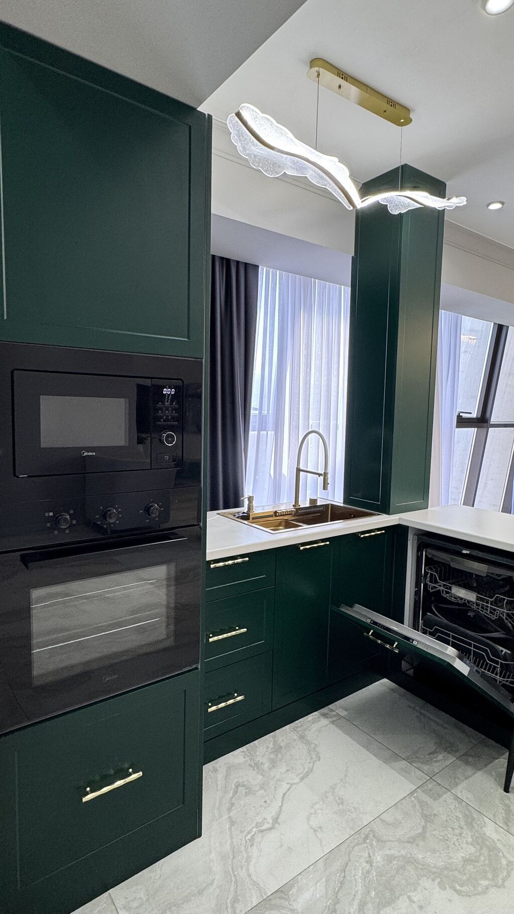 3 комнаты, 100 м², Верхний Джал Элитка, 15 этаж, Дизайнерский ремонт: фото 8