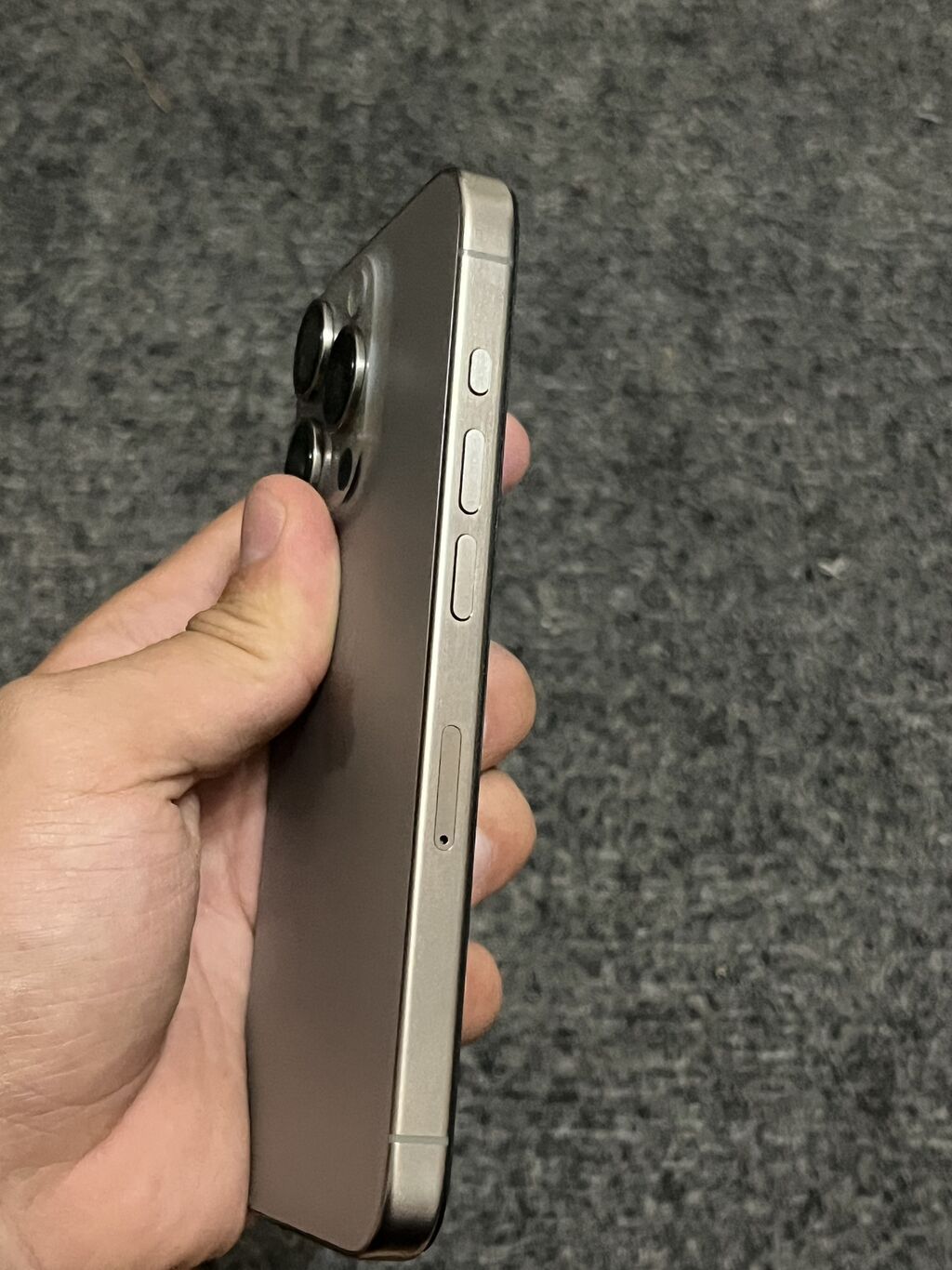 IPhone 15 Pro, Б/у, 256 ГБ, Natural Titanium, 80 %: фото 6