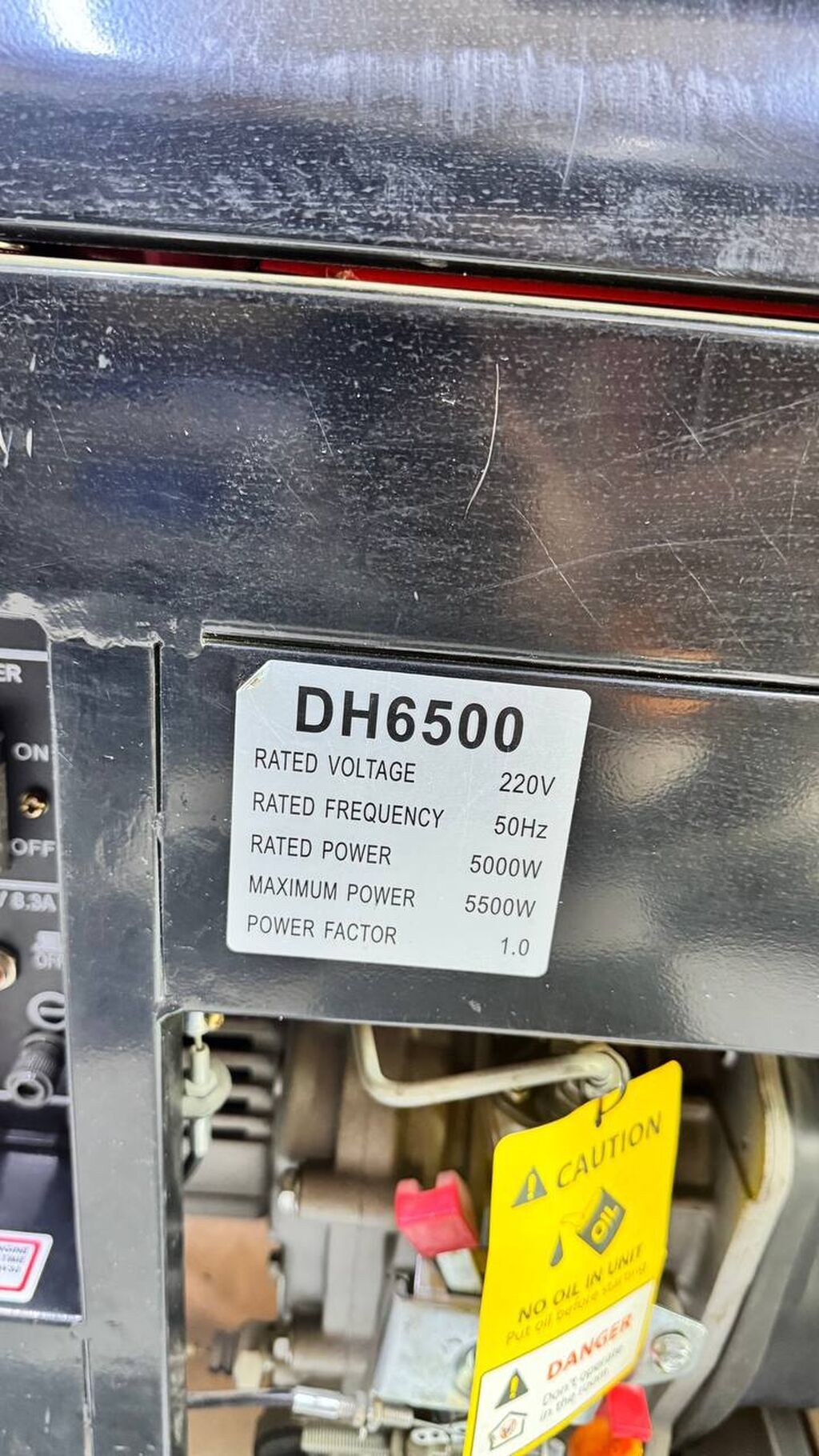 Дизельный генератор-аппарат для сварки HONDO DH6500/DH9500 Описание: фото 2