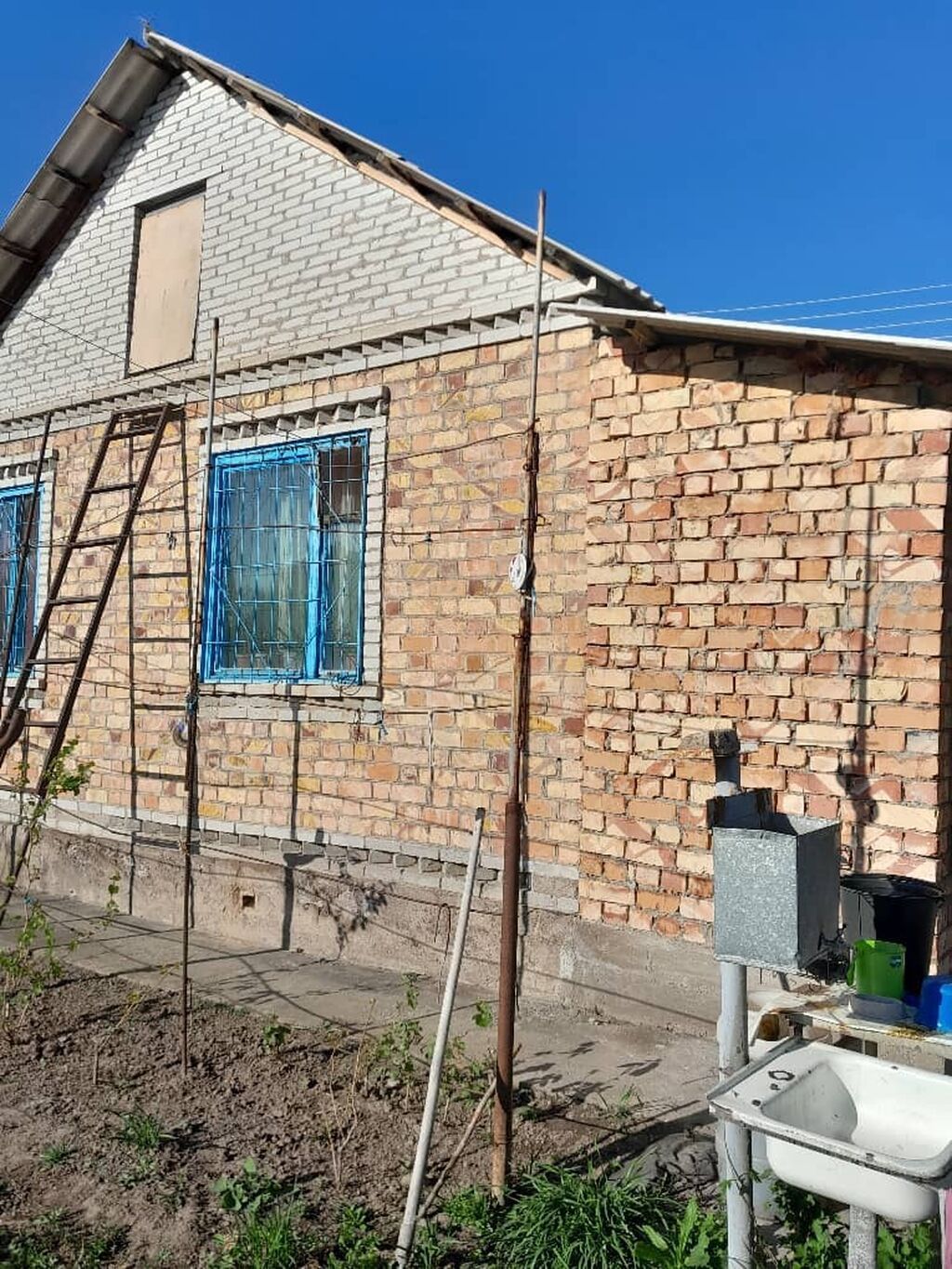 Село Дмитриевка,дача Кыргызавтомаш.Дом 55 кв .м, 2спальни,зал,кухня и: фото 1