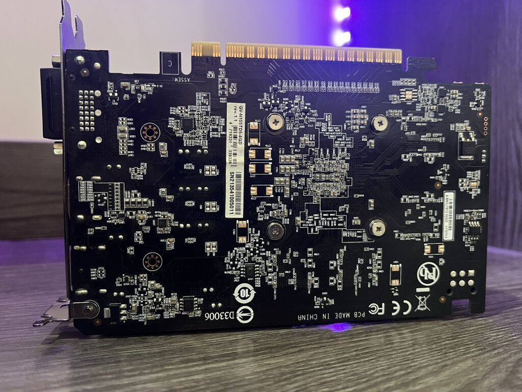 Видеокарта Gigabyte GeForce GTX 1050 Ti 4 ГБ: фото 2