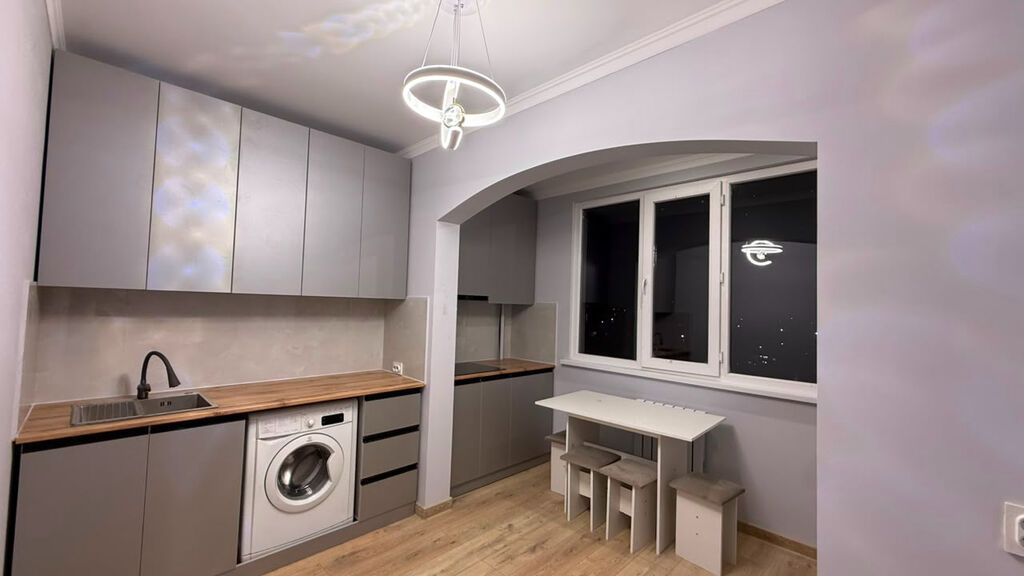 1 комната, 45 м², Киргизия 1 105 серия, 6 этаж, Свежий ремонт: фото 7