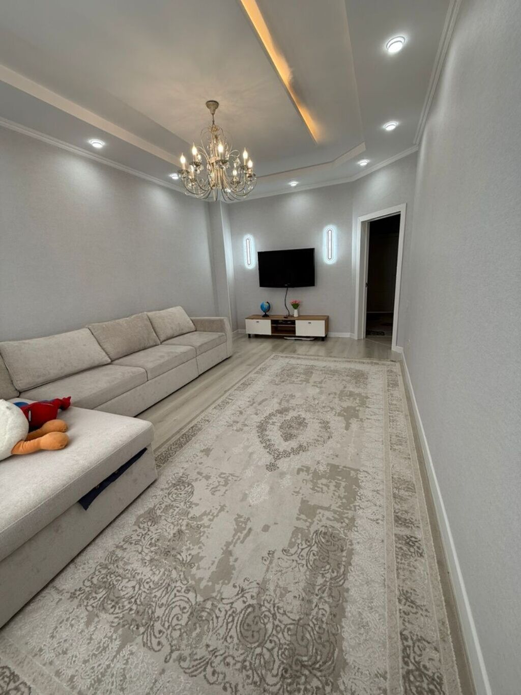 2 комнаты, 70 м², Джал мкр (в т.ч. Верхний, Нижний, Средний) Элитка, 13 этаж, Евроремонт: фото 5