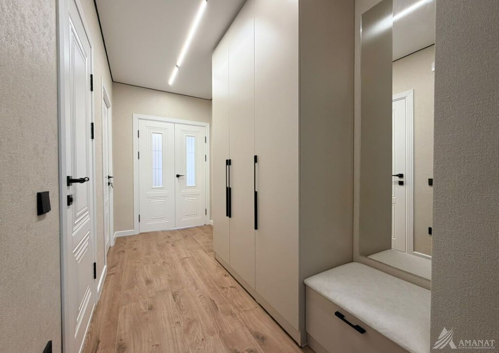 2 комнаты, 55 м², Пишпек Элитка, 6 этаж, Евроремонт: фото 1