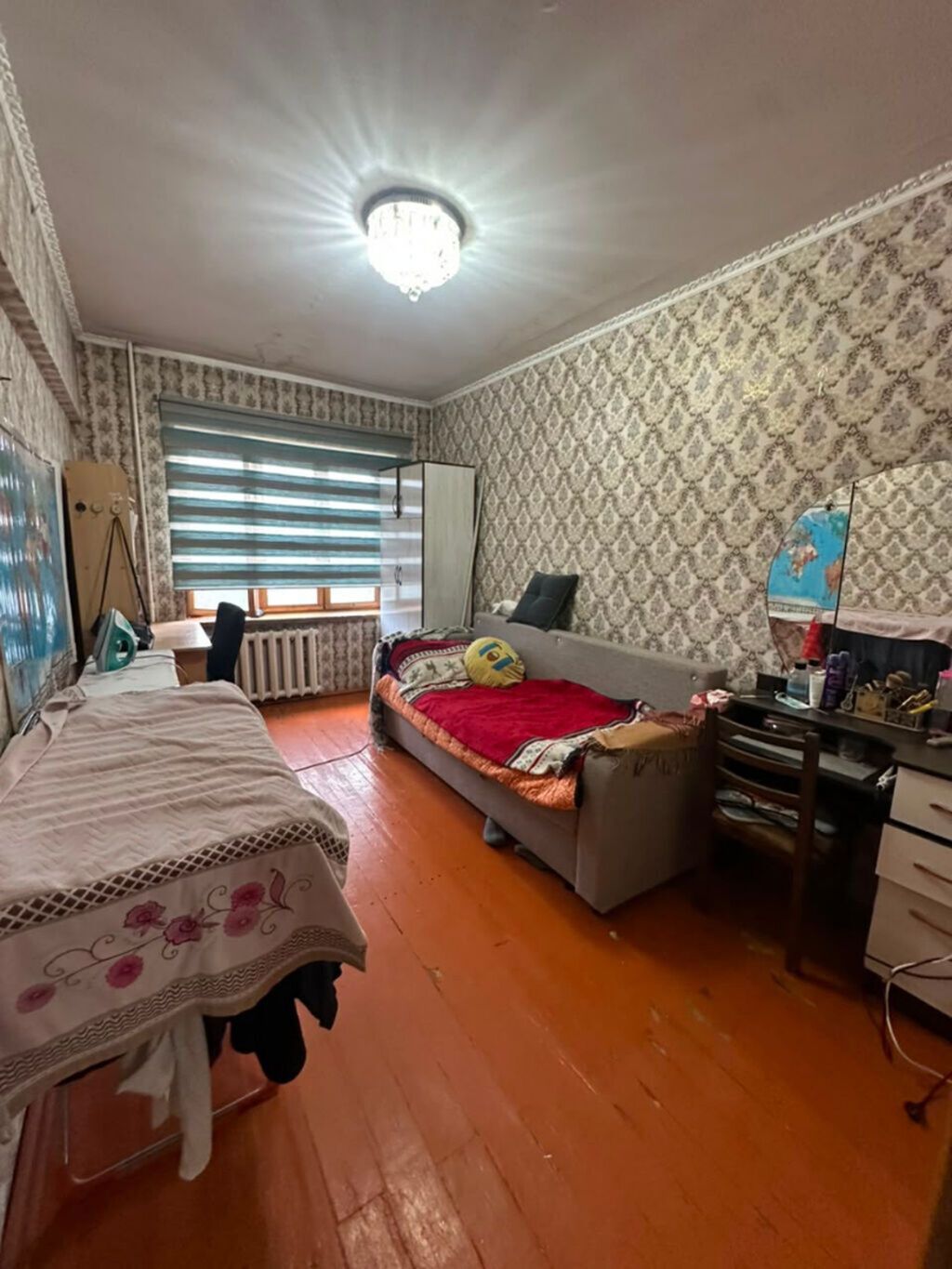 3 комнаты, 82 м², Ошский рынок / базар Индивидуалка, 3 этаж, Требуется ремонт: фото 8