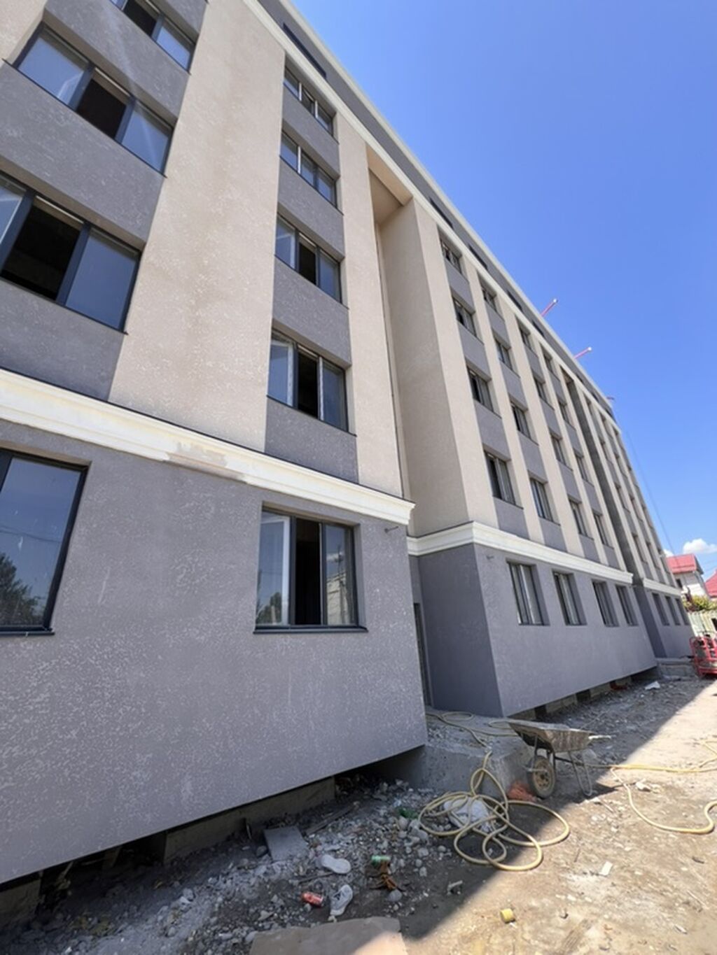 1 комната, 31 м², Кудайберген авторынок Индивидуалка, 2 этаж, ПСО (под самоотделку): фото 1