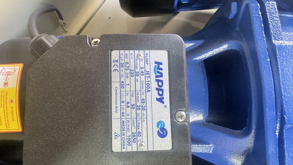 Поверхностные насосы HAPPY (одноступенчатые и многоступенчатые): фото 6