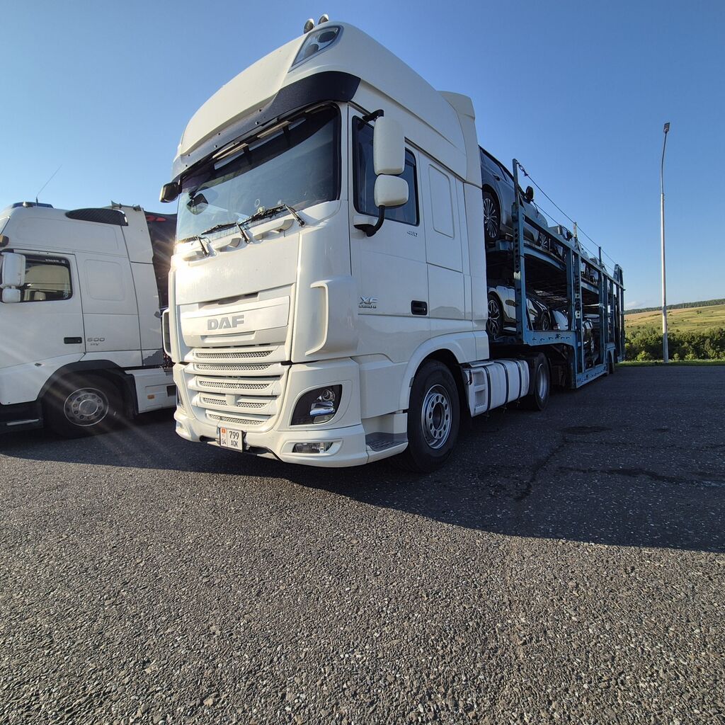 Тягач, DAF, 2014 г., Сar carrier trailer: фото 3