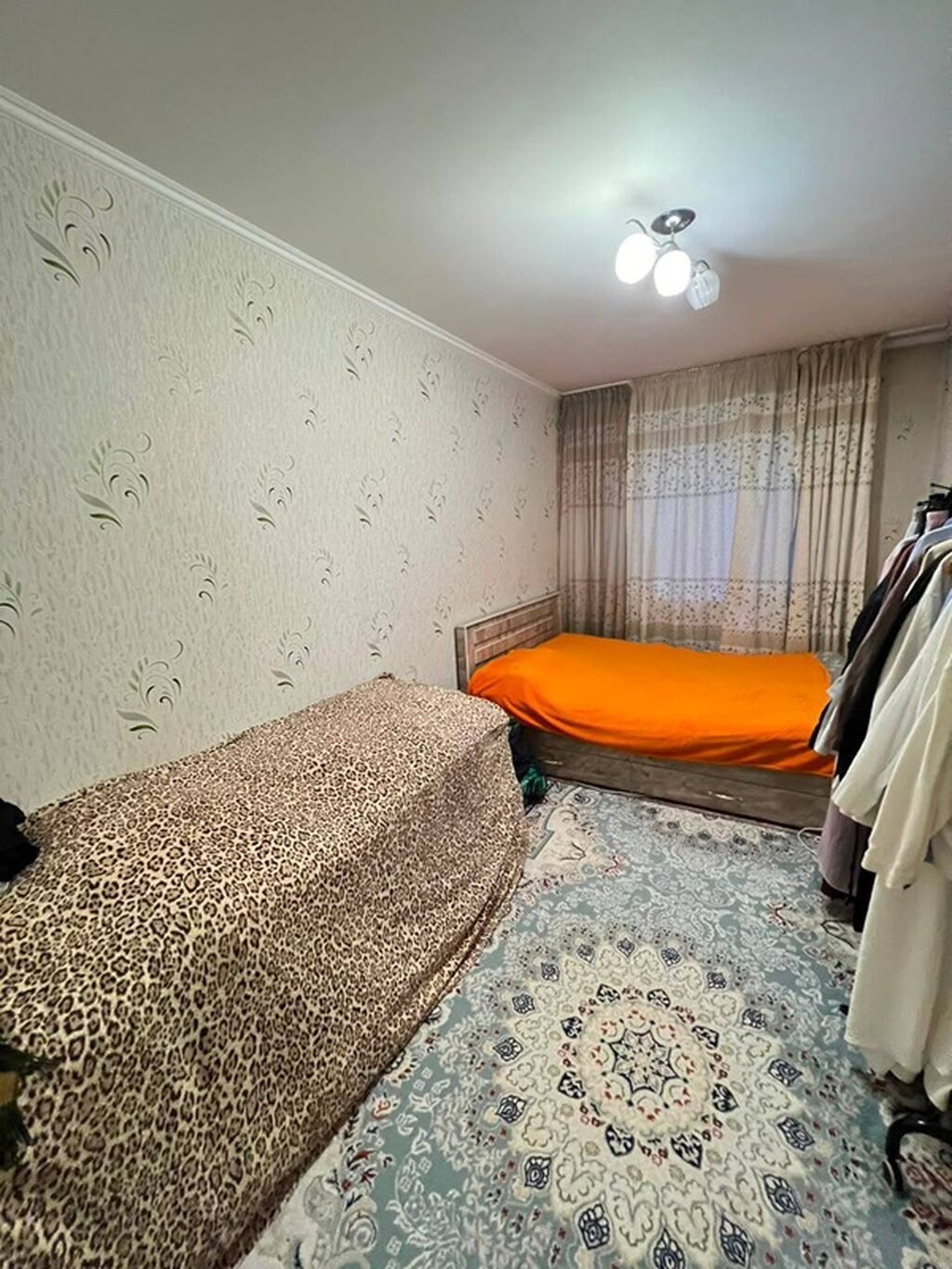 3 комнаты, 58 м², 104 серия, 4 этаж, Свежий ремонт: фото 2