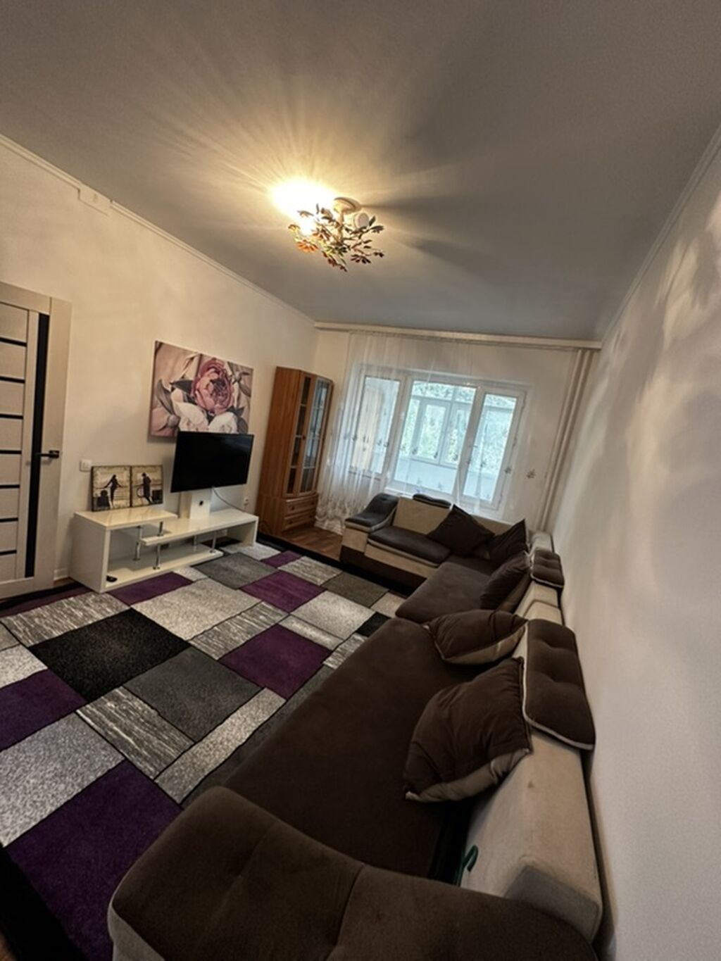 1 комната, 50 м², Восток-5 мкр 106 серия, 2 этаж, Косметический ремонт: фото 1