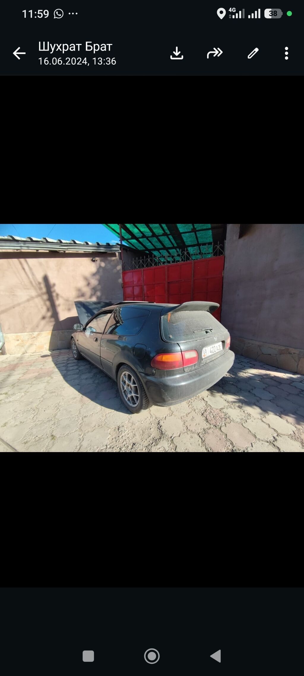 Honda Civic: 1995 г., 2.3 л, Механика, Бензин, Хэтчбэк: фото 7