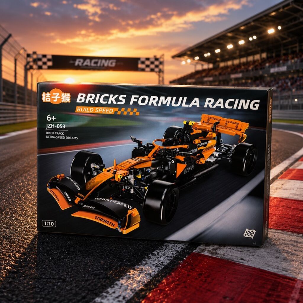 Конструктор BRICKS FORMULA RACING — серия сборных болидов Формулы для: фото 2