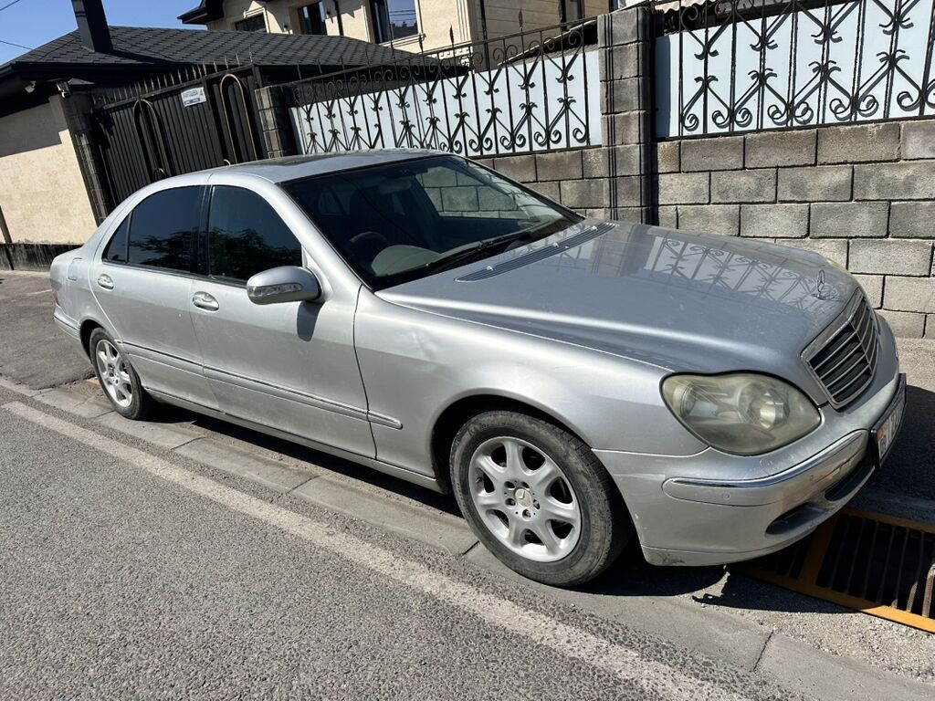 Mercedes-Benz S-Class: 2003 г., 3.7 л, Автомат, Бензин, Седан: фото 3