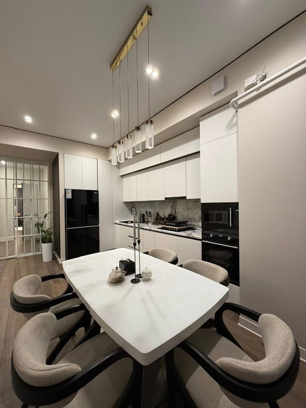3 комнаты, 142 м², Элитка, Асанбай мкр Элитка, 3 этаж, Дизайнерский ремонт: фото 5