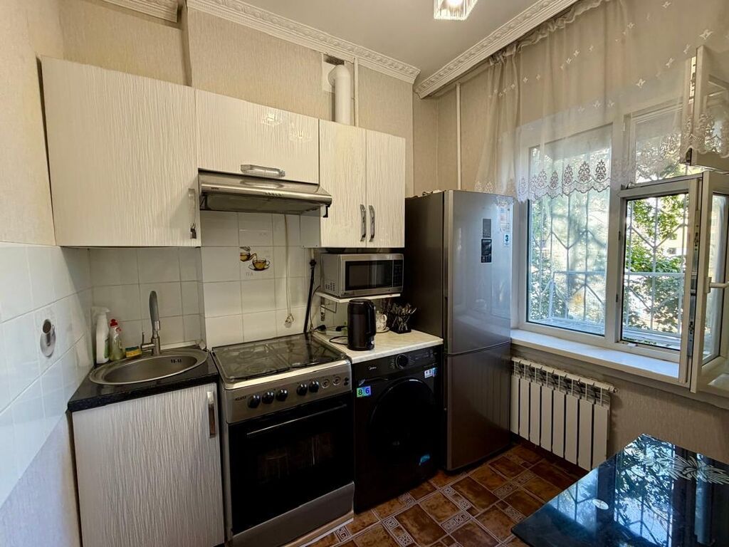 2 комнаты, 52 м², ул. Боконбаева / Гоголя 105 серия, 2 этаж, Евроремонт: фото 5