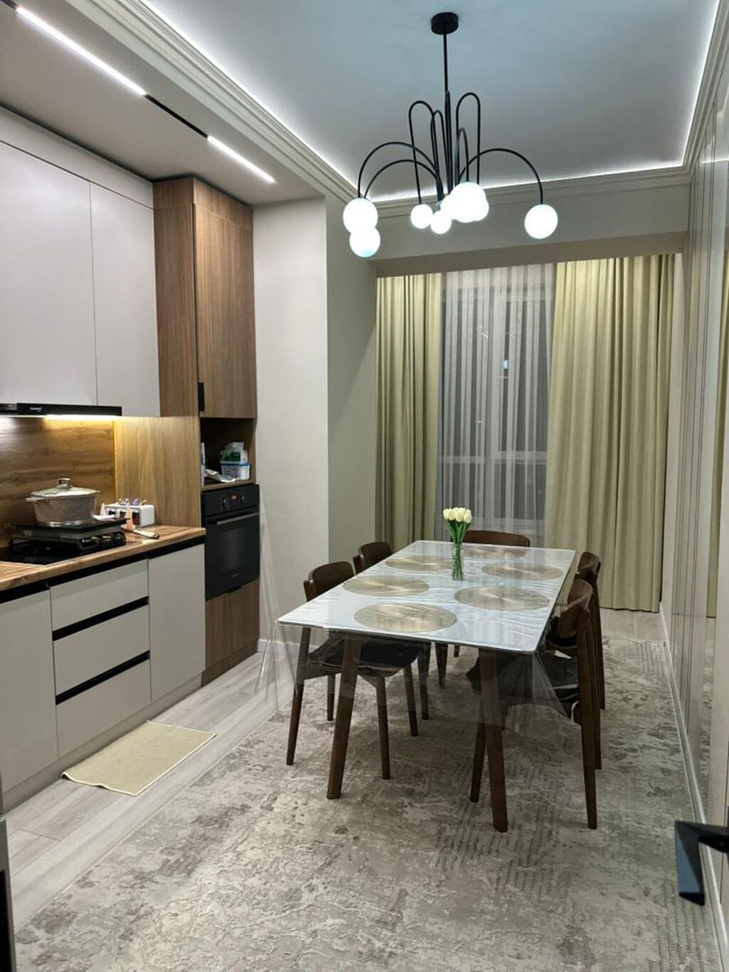 3 комнаты, 82 м², Элитка, 11 этаж, Дизайнерский ремонт: фото 6