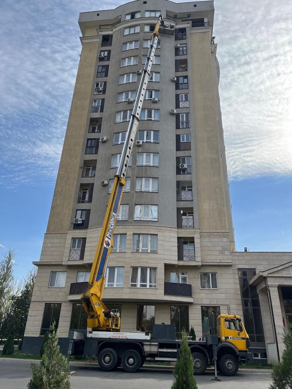 Аренда автовышки 46м. 13эт. 4000с/ч, минимальный выезд на 2 часа!: фото 2