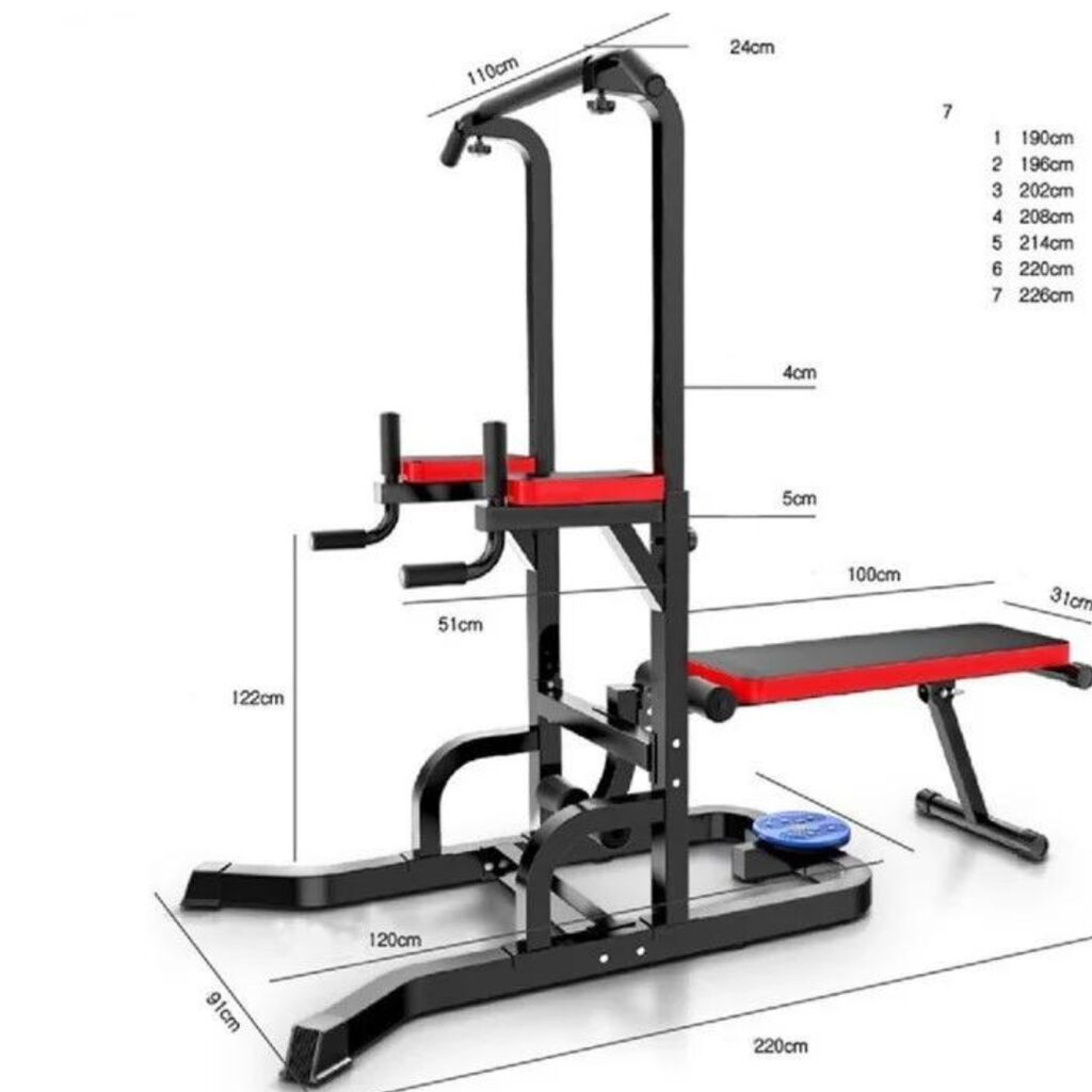 Турник напольный 5в1 Тип: Складной Вид: 14800 KGS Турники и брусья ...