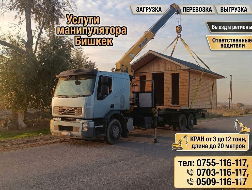 Стрела 10 м, 5 т, Борт 12000 кг: фото 1
