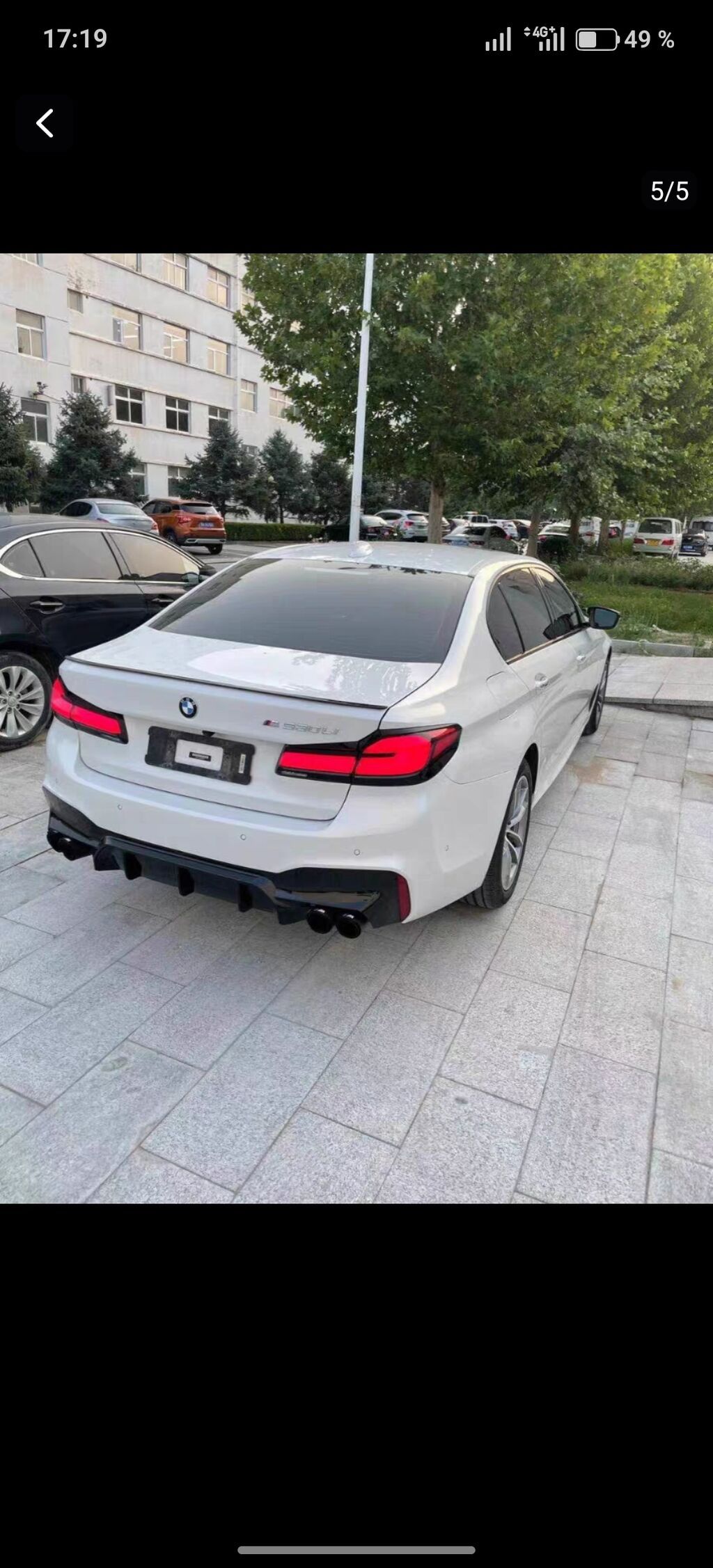 Комплект стоп-сигналов BMW 2023 г., Новый, Оригинал, ОАЭ: фото 3