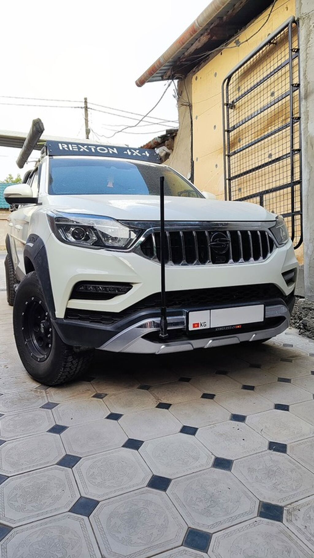 SsangYong Rexton Индивидуальное изготовление Платформы для Лебедки: фото 5