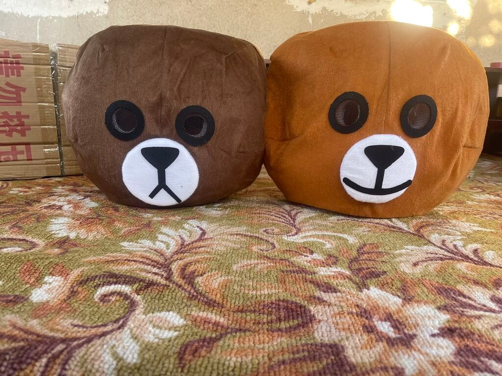 Продаются новые головы костюмных мишек. Цена 2000сом каждая: фото 2