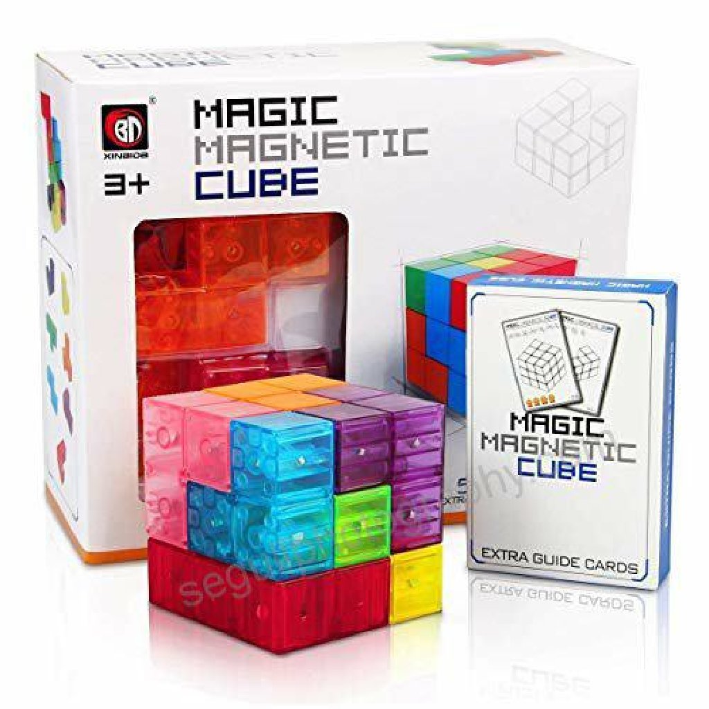 Magic magnetic cube