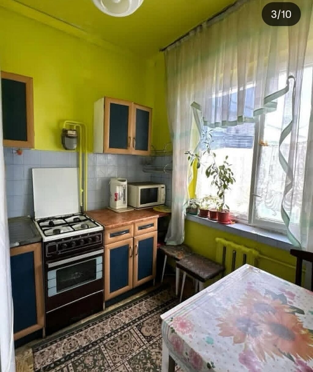 2 комнаты, 48 м², Аламедин-1 мкр 105 серия, 9 этаж, Требуется ремонт: фото 5