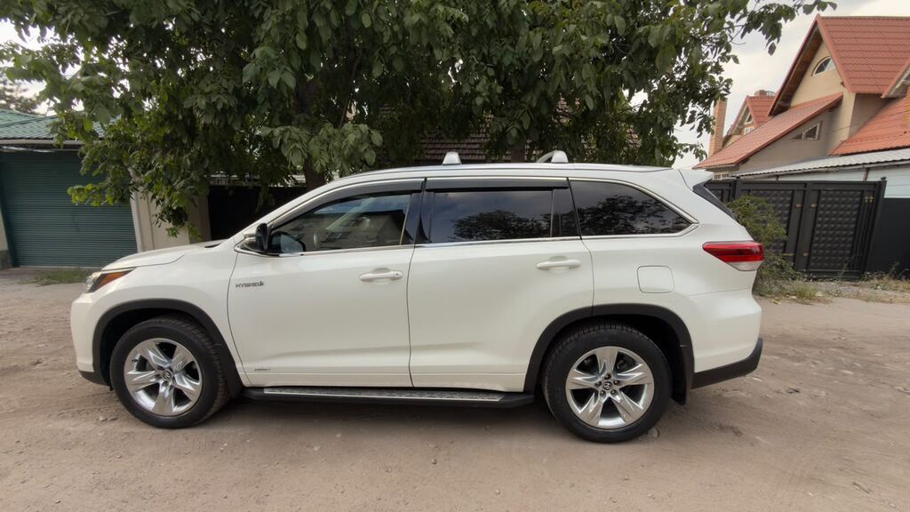 Toyota Highlander: 2018 г., 3.5 л, Автомат, Гибрид, Кроссовер: фото 2