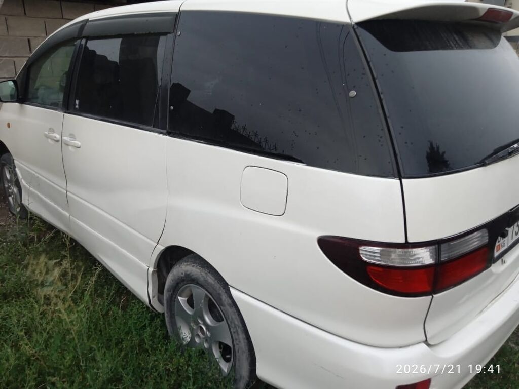 Toyota Estima: 2003 г., 2.4 л, Автомат, Газ, Минивэн: фото 5