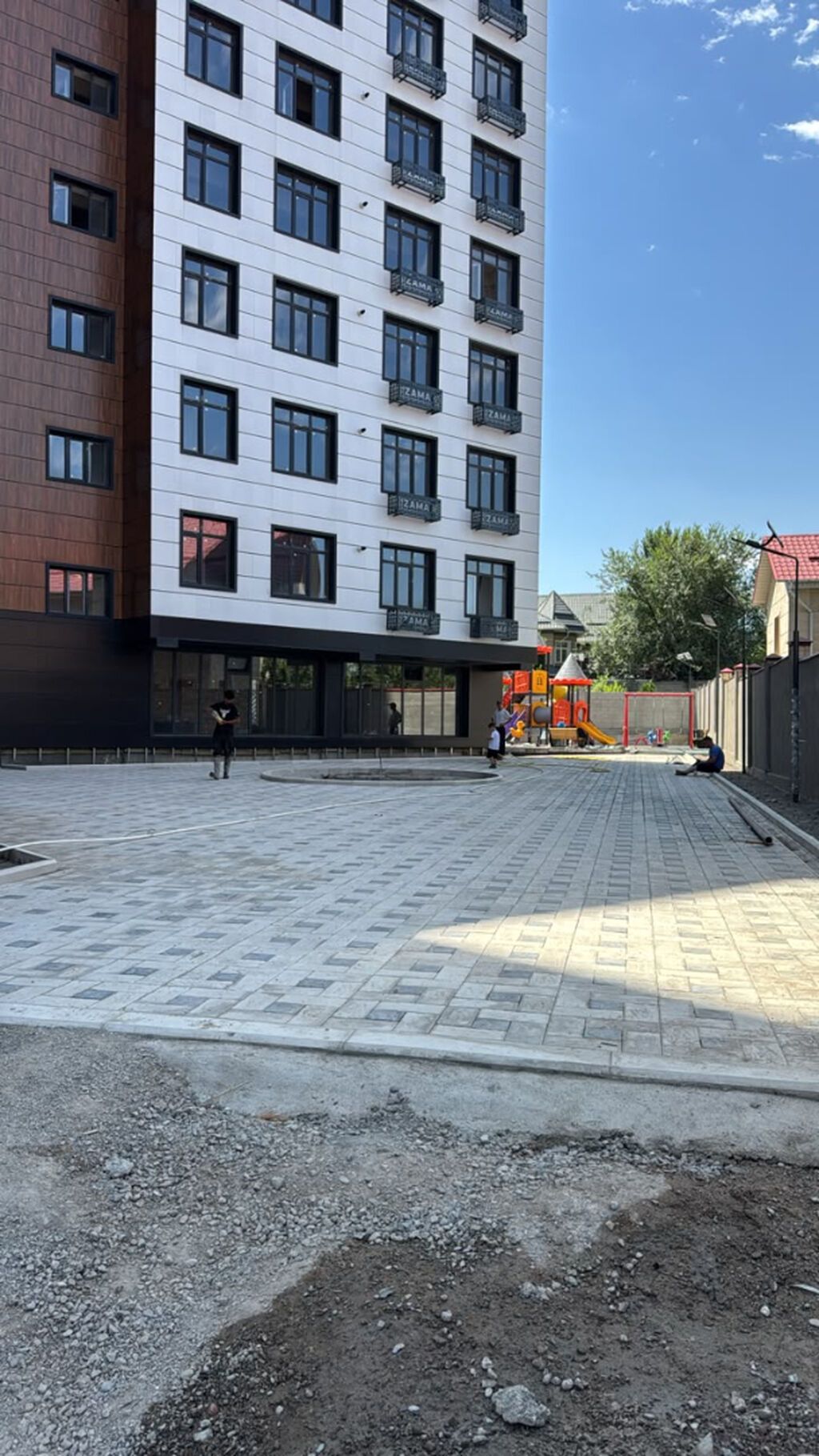 3 комнаты, 98 м², Кок-Жар ж/м Элитка, 11 этаж, ПСО (под самоотделку): фото 1