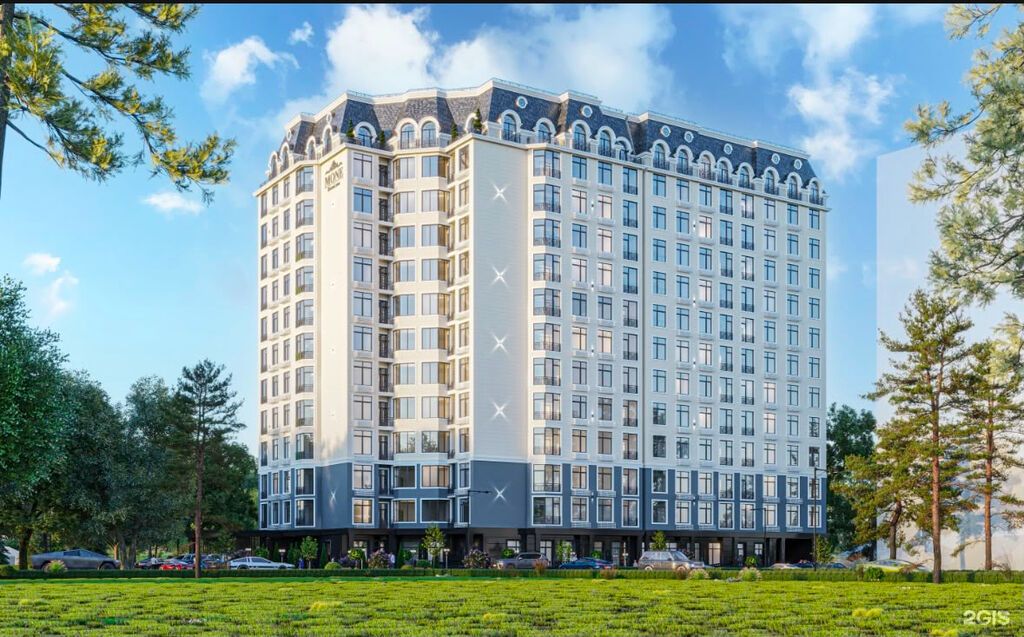 1 комната, 51 м², Джал мкр (в т.ч. Верхний, Нижний, Средний) Элитка, 10 этаж, ПСО (под самоотделку): фото 3