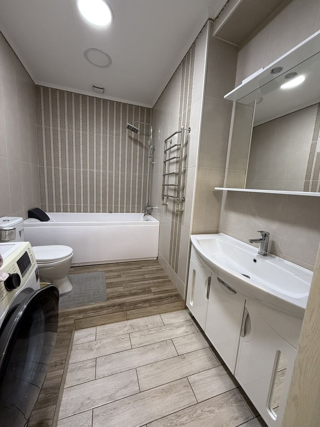 3 комнаты, 105 м², Кожомкул стадион Элитка, 15 этаж, Евроремонт: фото 8