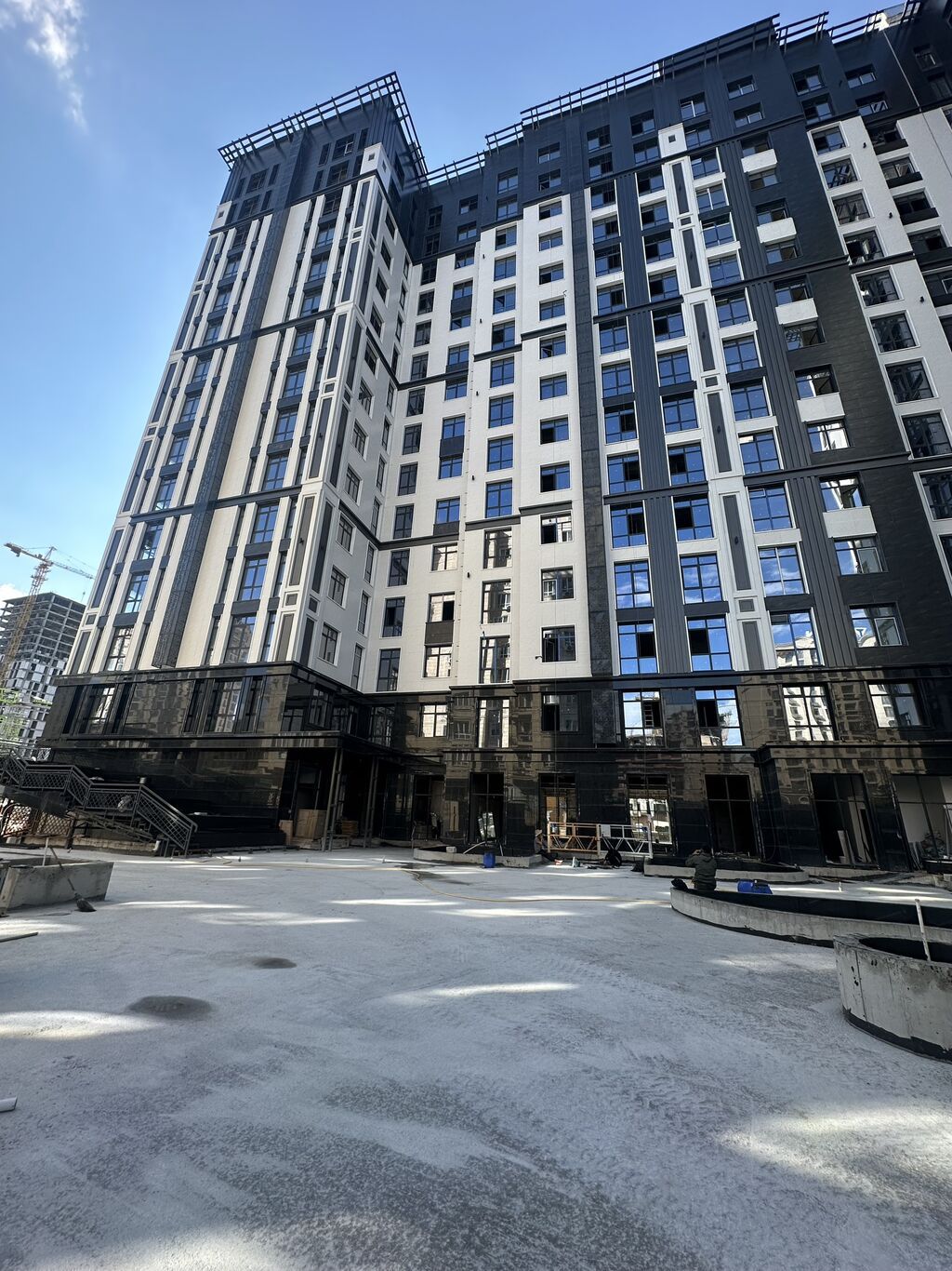 1 комната, 58 м², Асанбай мкр Элитка, 4 этаж, ПСО (под самоотделку): фото 1