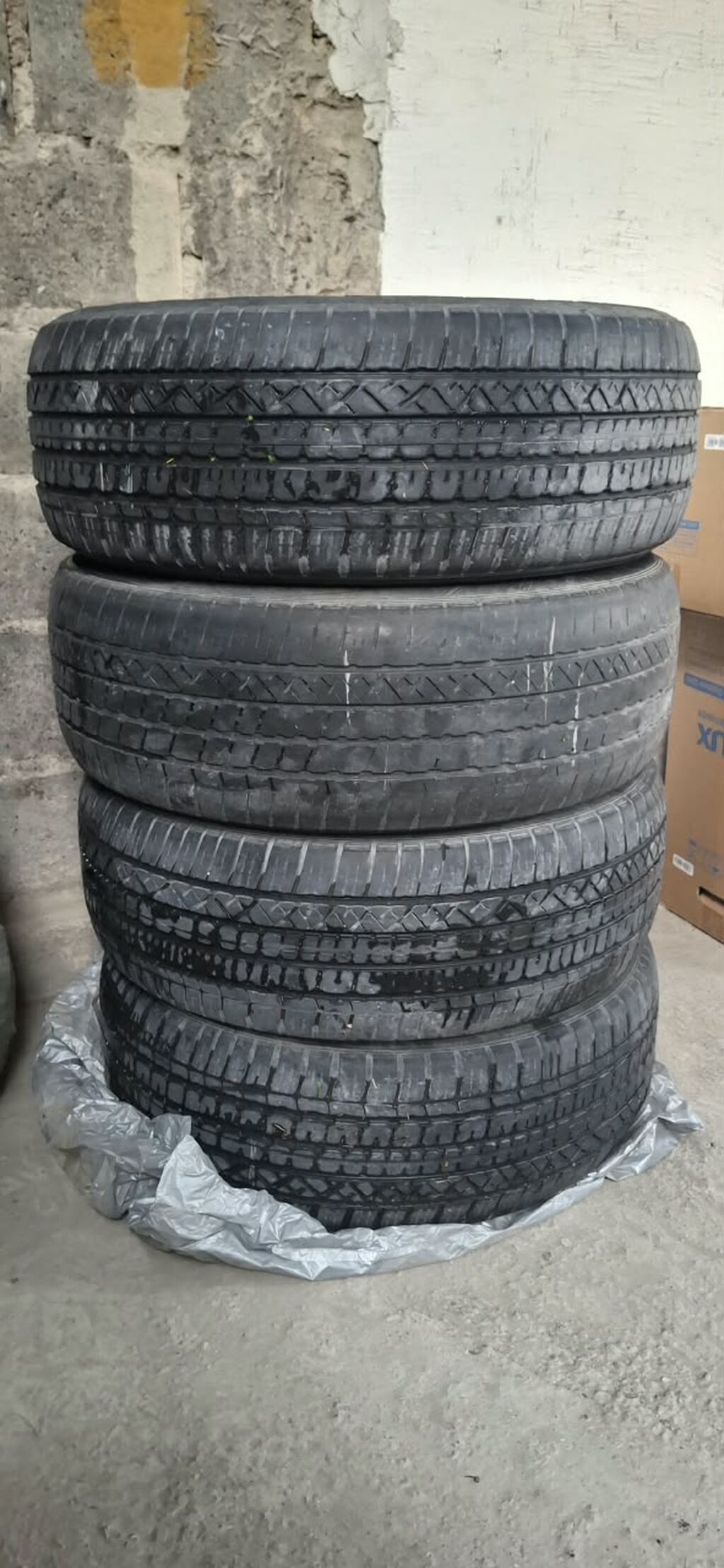 Шины 235 / 55 / R 19, Лето, Б/у, Комплект, Легковые, Япония, Dunlop: фото 1