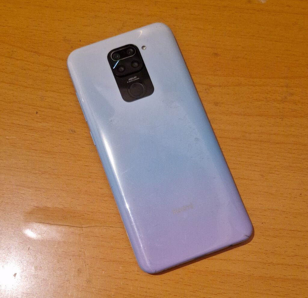 Redmi, Redmi Note 9, Б/у, 128 ГБ, цвет - Голубой, 2 SIM: фото 2