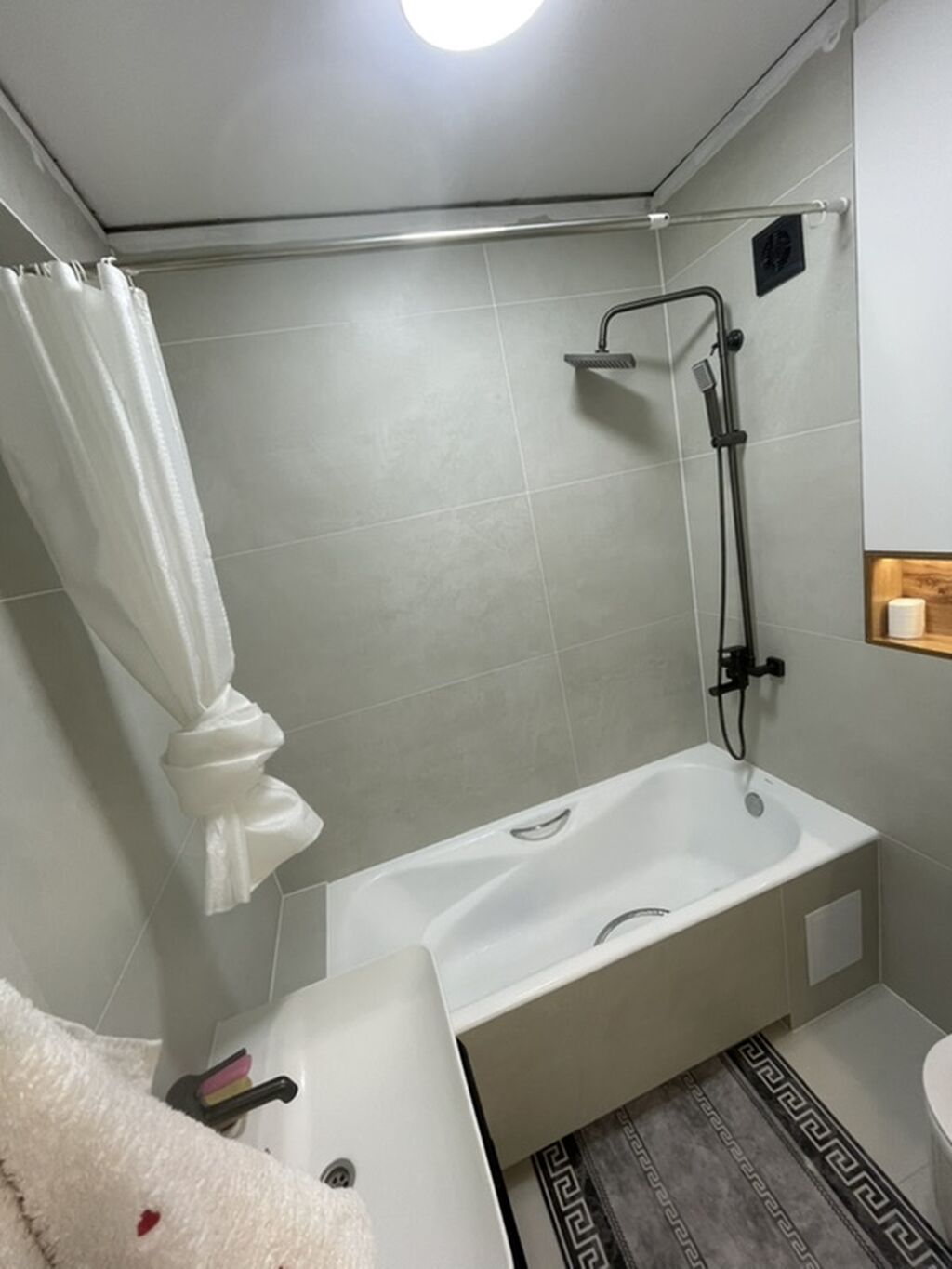 2 комнаты, 65 м², Ак-Орго ж/м Элитка, 6 этаж, Евроремонт: фото 3