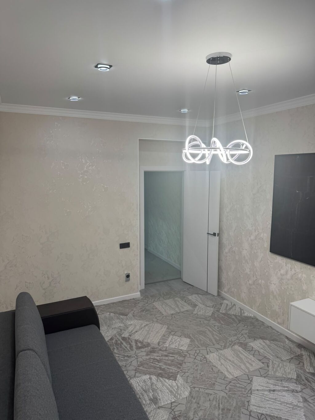 2 комнаты, 70 м², Асанбай мкр Элитка, 8 этаж, Евроремонт: фото 2