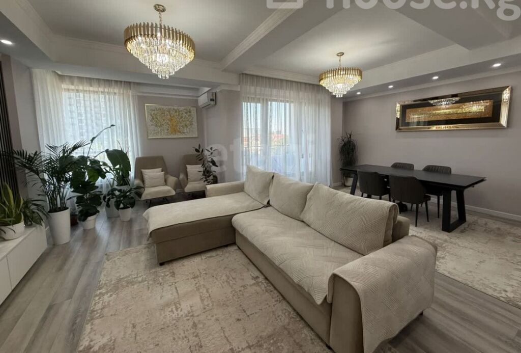 4 комнаты, 120 м², Политех Элитка, 3 этаж, Дизайнерский ремонт: фото 1