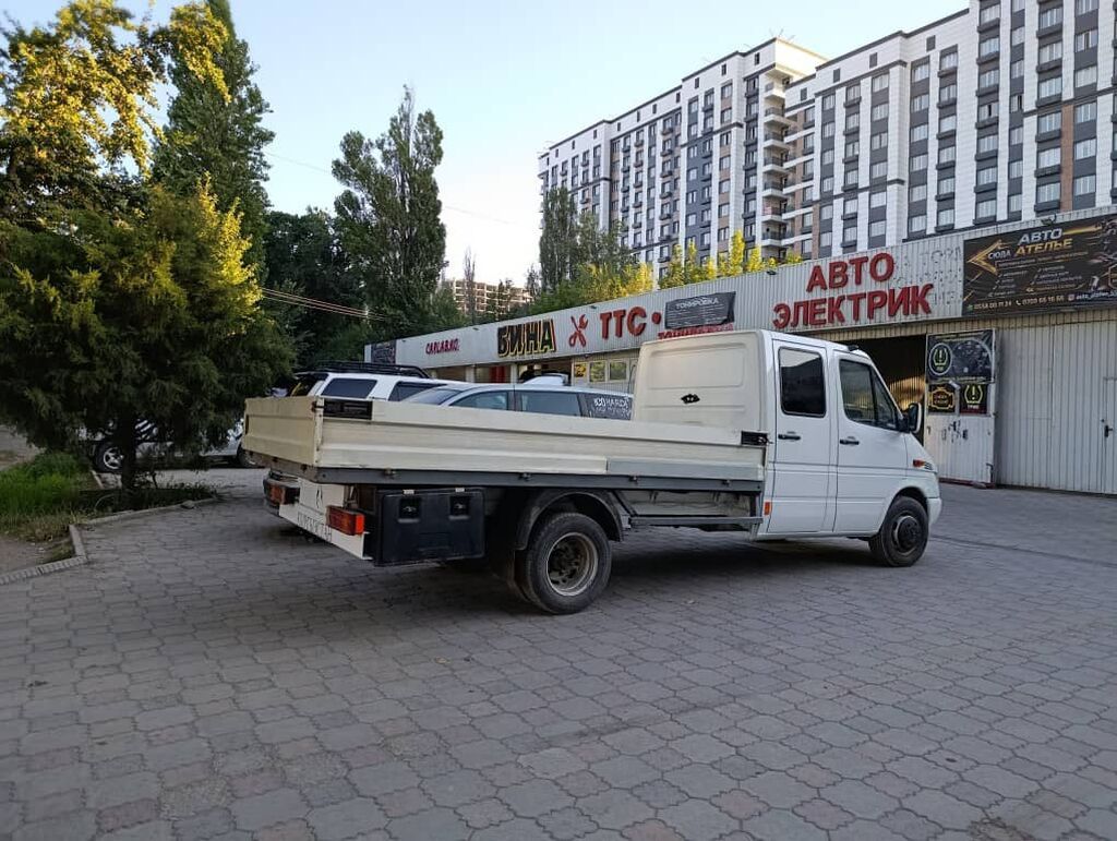 616 обьем 2.7 Mercedes-Benz Sprinter (двухрядная кабина) с бортовой: фото 3